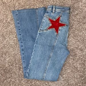 Free People Star Flare Jeans